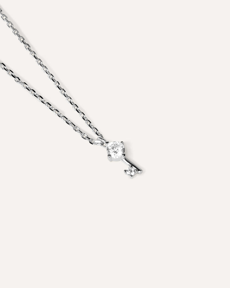 key-necklace-silver